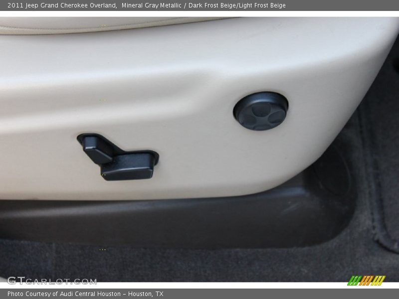 Mineral Gray Metallic / Dark Frost Beige/Light Frost Beige 2011 Jeep Grand Cherokee Overland