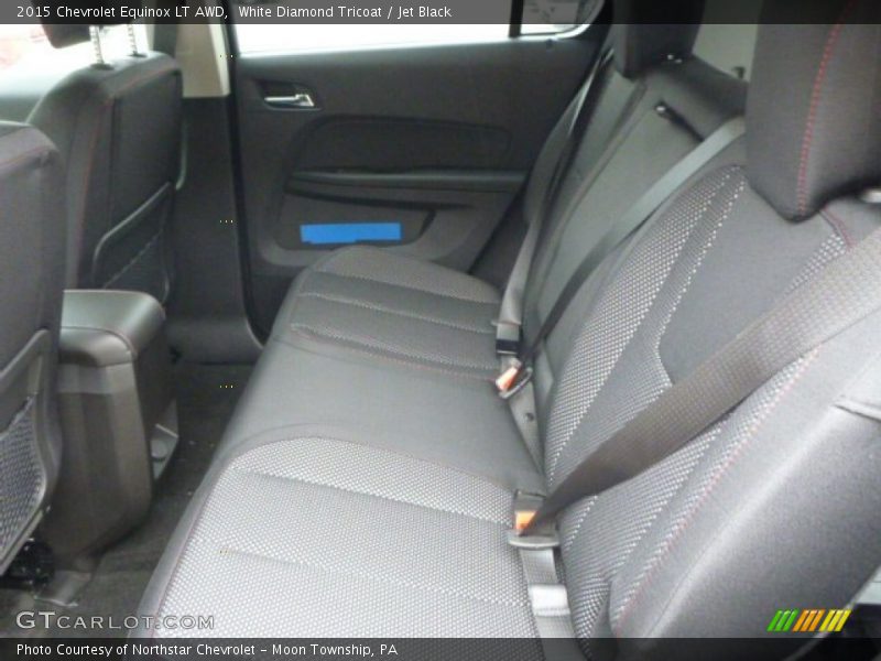 White Diamond Tricoat / Jet Black 2015 Chevrolet Equinox LT AWD