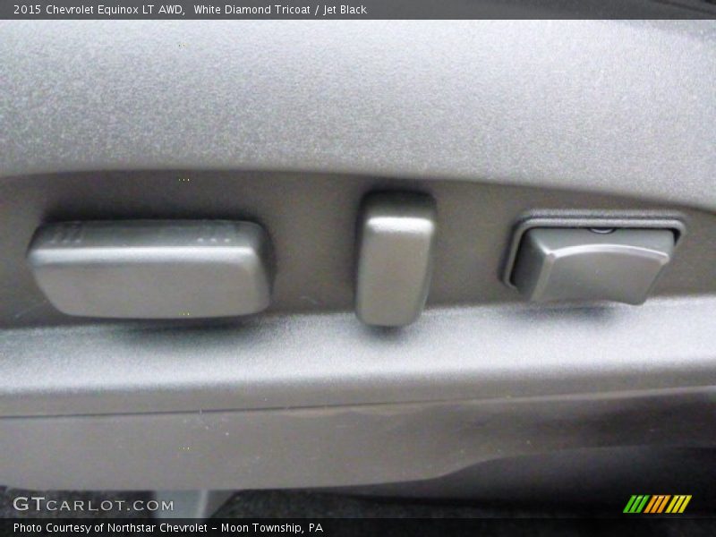 White Diamond Tricoat / Jet Black 2015 Chevrolet Equinox LT AWD