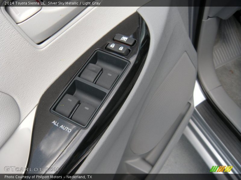 Silver Sky Metallic / Light Gray 2014 Toyota Sienna LE