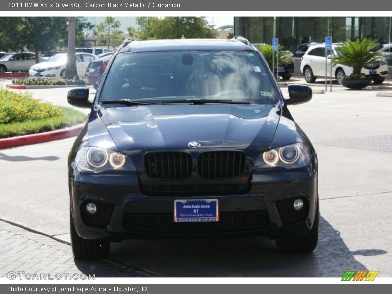 Carbon Black Metallic / Cinnamon 2011 BMW X5 xDrive 50i