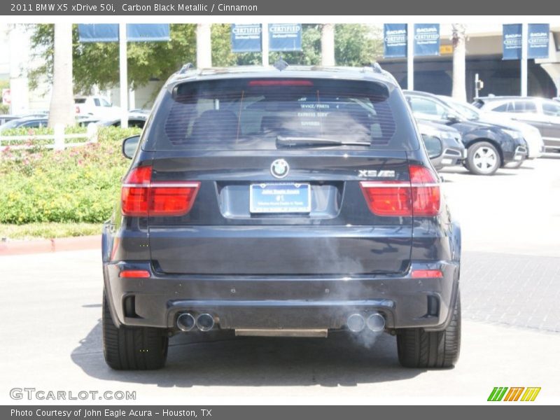 Carbon Black Metallic / Cinnamon 2011 BMW X5 xDrive 50i