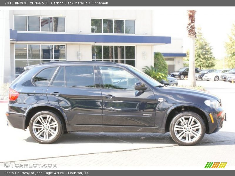 Carbon Black Metallic / Cinnamon 2011 BMW X5 xDrive 50i