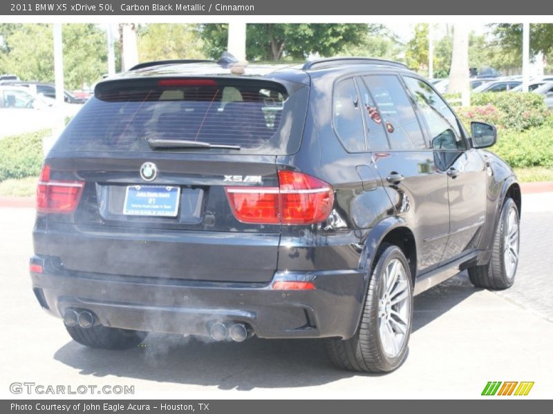 Carbon Black Metallic / Cinnamon 2011 BMW X5 xDrive 50i
