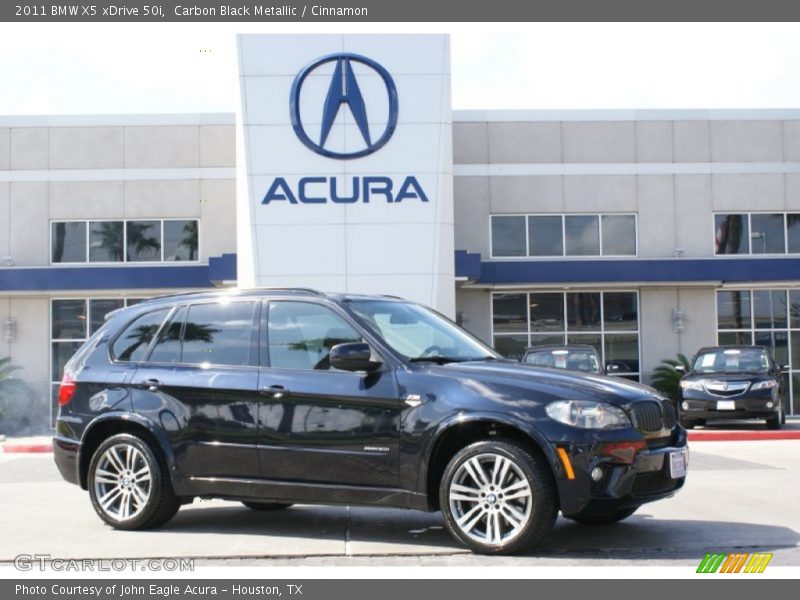 Carbon Black Metallic / Cinnamon 2011 BMW X5 xDrive 50i