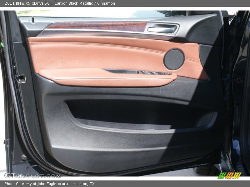 Carbon Black Metallic / Cinnamon 2011 BMW X5 xDrive 50i