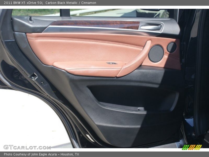 Carbon Black Metallic / Cinnamon 2011 BMW X5 xDrive 50i