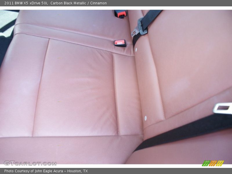 Carbon Black Metallic / Cinnamon 2011 BMW X5 xDrive 50i