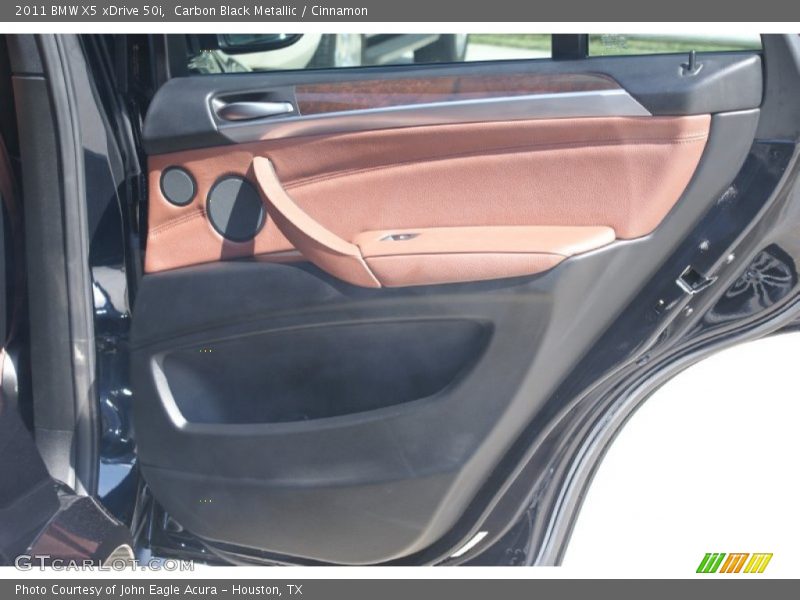 Carbon Black Metallic / Cinnamon 2011 BMW X5 xDrive 50i