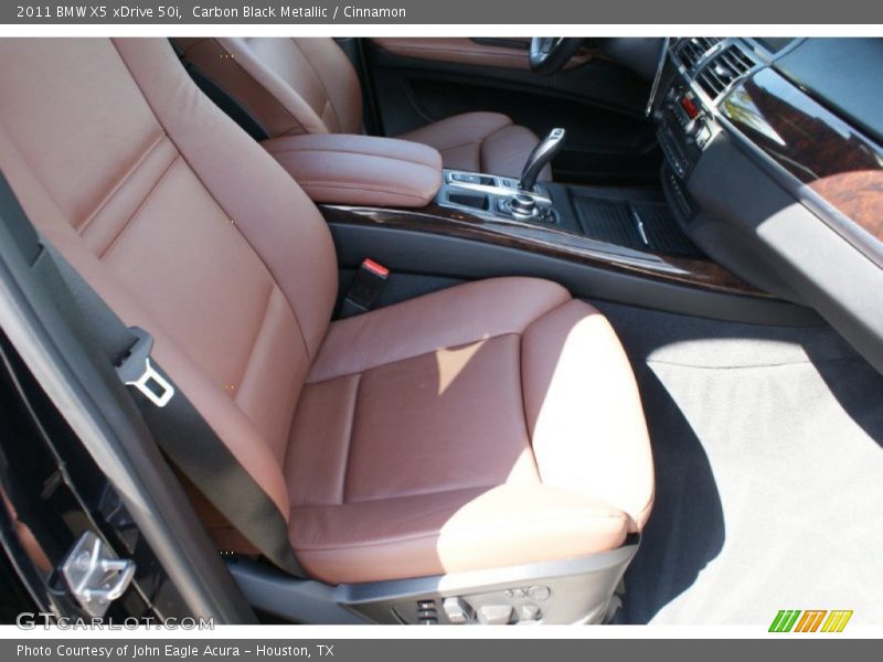 Carbon Black Metallic / Cinnamon 2011 BMW X5 xDrive 50i