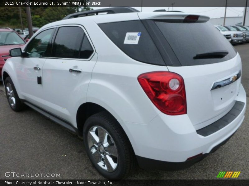 Summit White / Jet Black 2015 Chevrolet Equinox LT