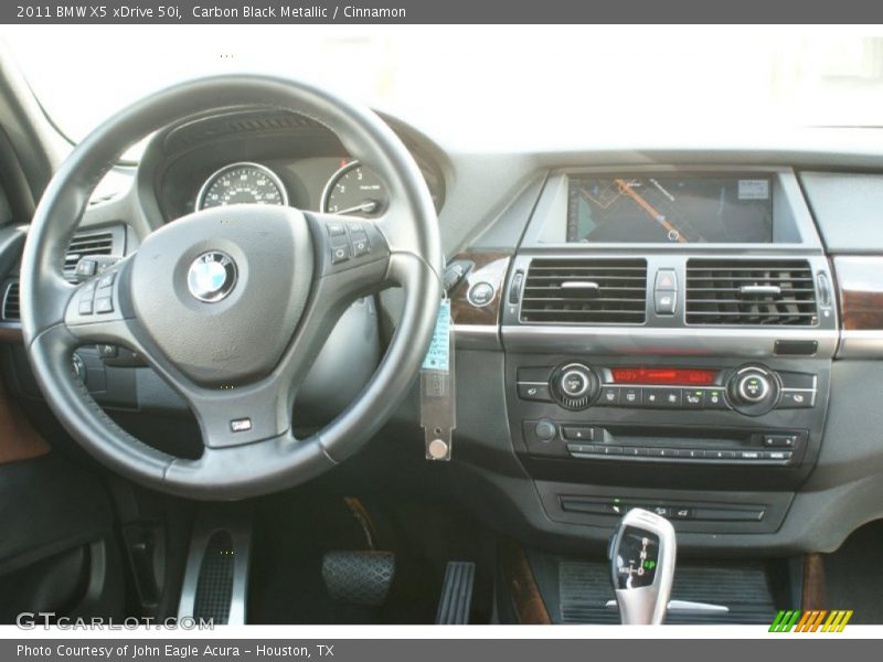 Carbon Black Metallic / Cinnamon 2011 BMW X5 xDrive 50i