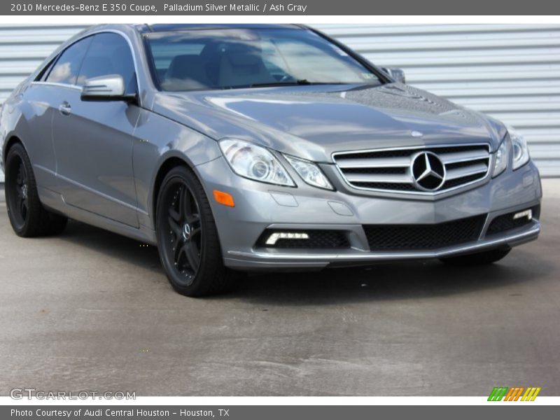 Palladium Silver Metallic / Ash Gray 2010 Mercedes-Benz E 350 Coupe