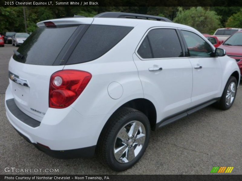 Summit White / Jet Black 2015 Chevrolet Equinox LT