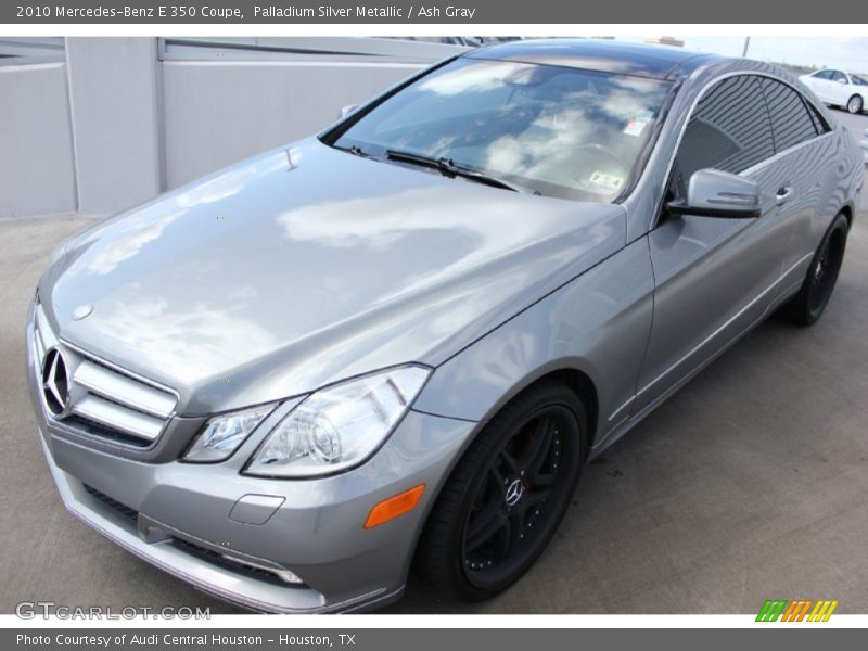 Palladium Silver Metallic / Ash Gray 2010 Mercedes-Benz E 350 Coupe