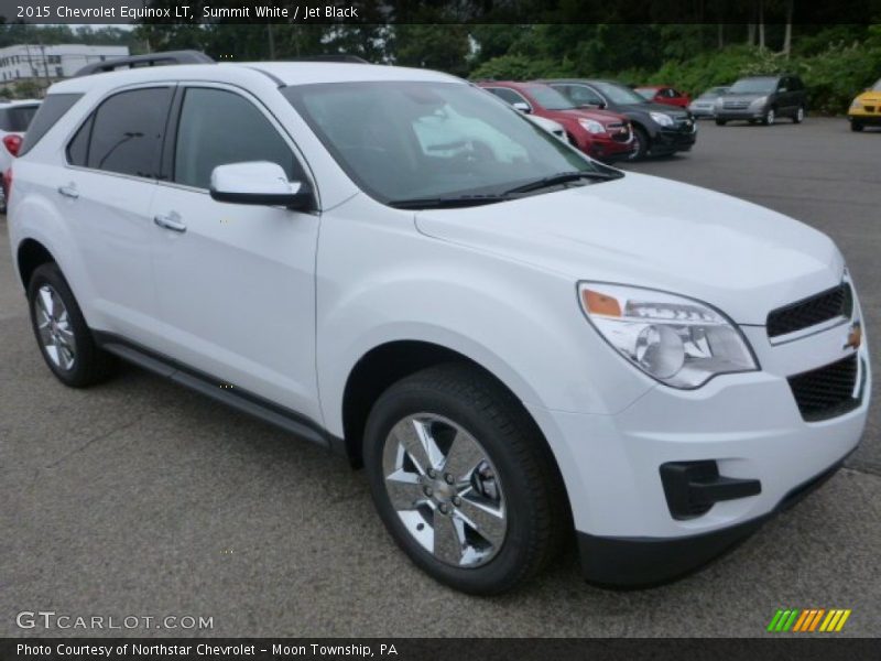Summit White / Jet Black 2015 Chevrolet Equinox LT