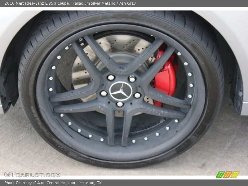 Palladium Silver Metallic / Ash Gray 2010 Mercedes-Benz E 350 Coupe
