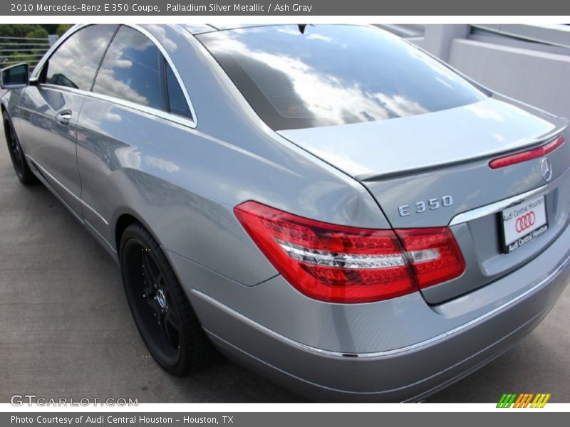 Palladium Silver Metallic / Ash Gray 2010 Mercedes-Benz E 350 Coupe