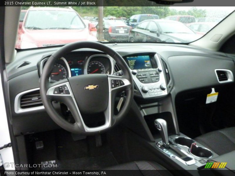 Summit White / Jet Black 2015 Chevrolet Equinox LT