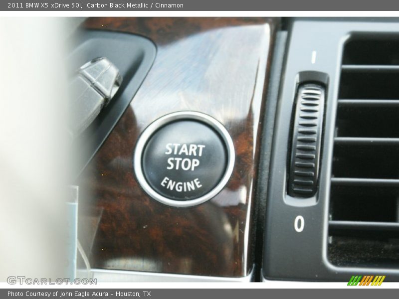 Carbon Black Metallic / Cinnamon 2011 BMW X5 xDrive 50i