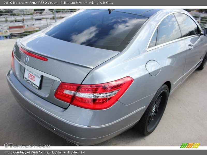 Palladium Silver Metallic / Ash Gray 2010 Mercedes-Benz E 350 Coupe