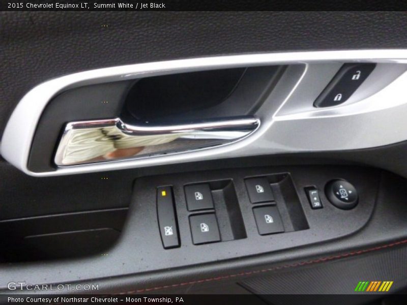 Summit White / Jet Black 2015 Chevrolet Equinox LT