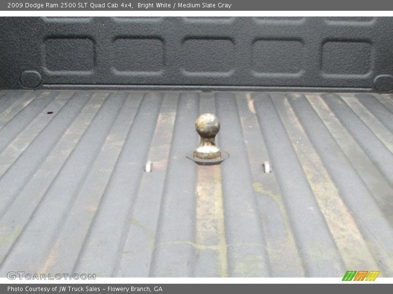 Bright White / Medium Slate Gray 2009 Dodge Ram 2500 SLT Quad Cab 4x4