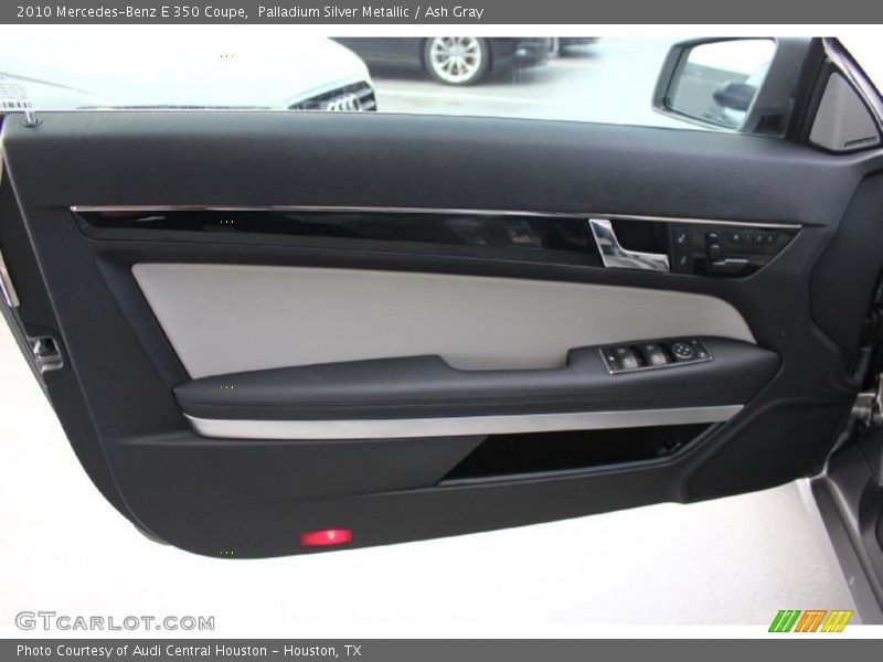 Palladium Silver Metallic / Ash Gray 2010 Mercedes-Benz E 350 Coupe