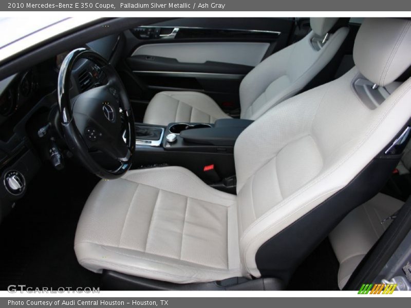 Palladium Silver Metallic / Ash Gray 2010 Mercedes-Benz E 350 Coupe