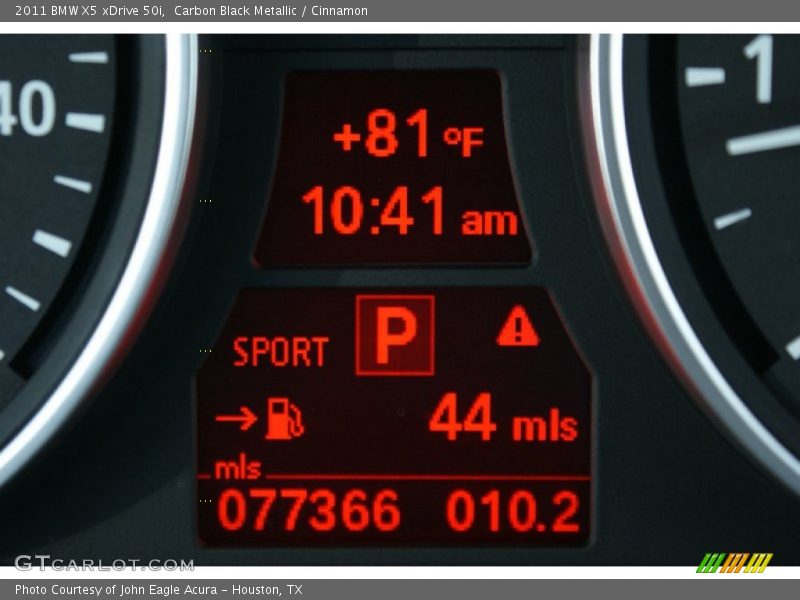 Carbon Black Metallic / Cinnamon 2011 BMW X5 xDrive 50i