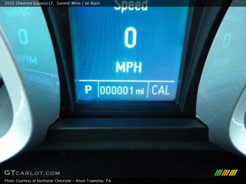 Summit White / Jet Black 2015 Chevrolet Equinox LT
