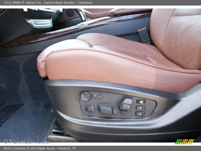 Carbon Black Metallic / Cinnamon 2011 BMW X5 xDrive 50i