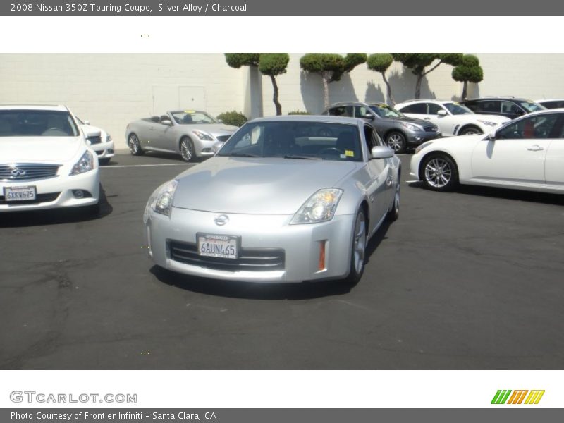 Silver Alloy / Charcoal 2008 Nissan 350Z Touring Coupe