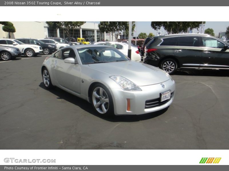 Silver Alloy / Charcoal 2008 Nissan 350Z Touring Coupe