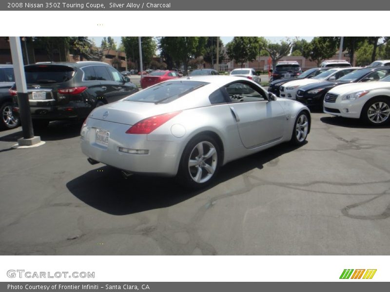 Silver Alloy / Charcoal 2008 Nissan 350Z Touring Coupe