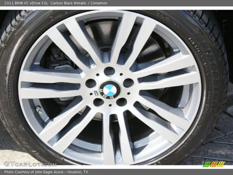 Carbon Black Metallic / Cinnamon 2011 BMW X5 xDrive 50i