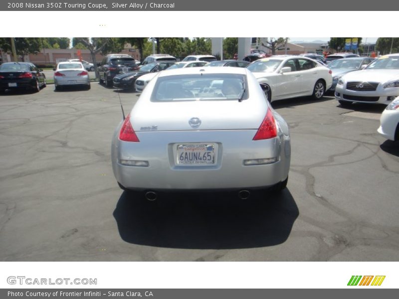 Silver Alloy / Charcoal 2008 Nissan 350Z Touring Coupe