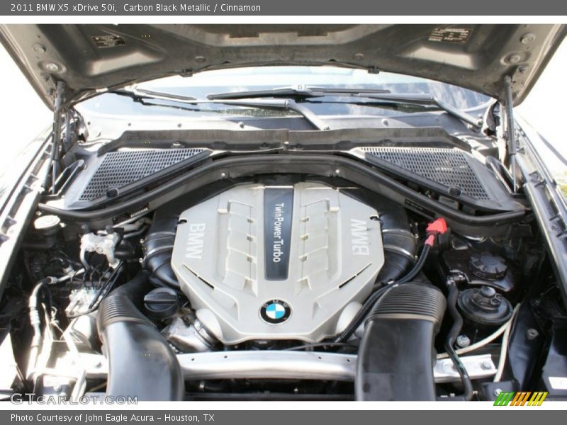 Carbon Black Metallic / Cinnamon 2011 BMW X5 xDrive 50i
