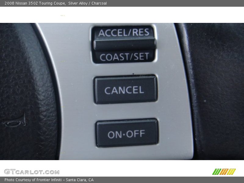 Silver Alloy / Charcoal 2008 Nissan 350Z Touring Coupe