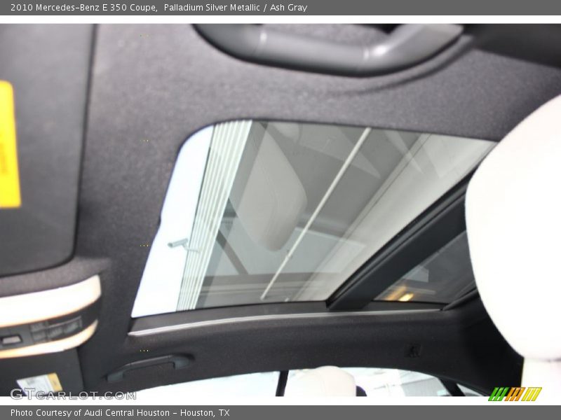 Palladium Silver Metallic / Ash Gray 2010 Mercedes-Benz E 350 Coupe