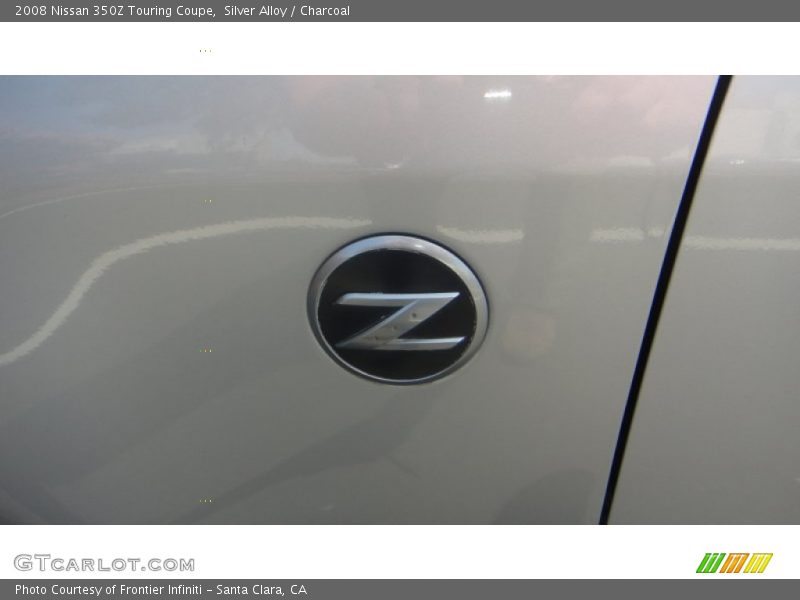 Silver Alloy / Charcoal 2008 Nissan 350Z Touring Coupe