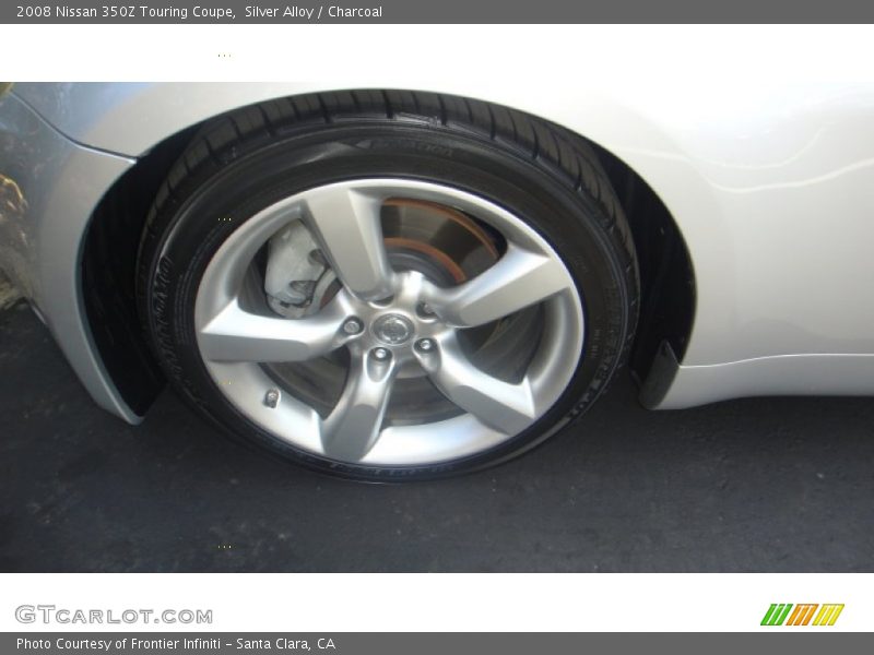 Silver Alloy / Charcoal 2008 Nissan 350Z Touring Coupe