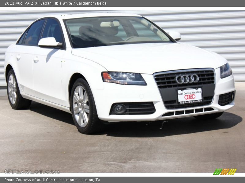 Ibis White / Cardamom Beige 2011 Audi A4 2.0T Sedan
