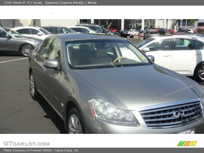 Diamond Graphite Metallic / Wheat 2006 Infiniti M 35x Sedan