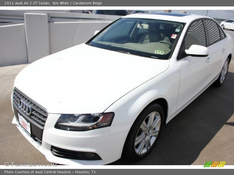 Ibis White / Cardamom Beige 2011 Audi A4 2.0T Sedan