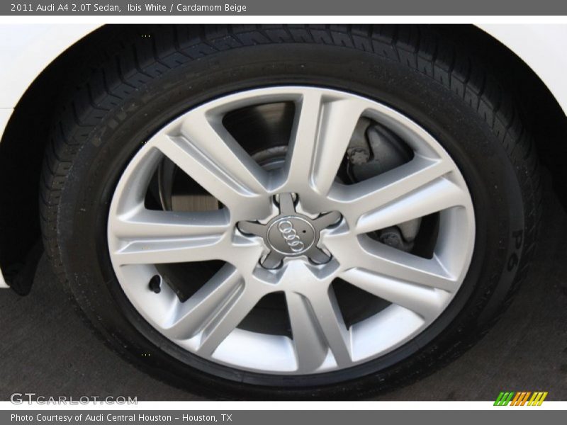 Ibis White / Cardamom Beige 2011 Audi A4 2.0T Sedan