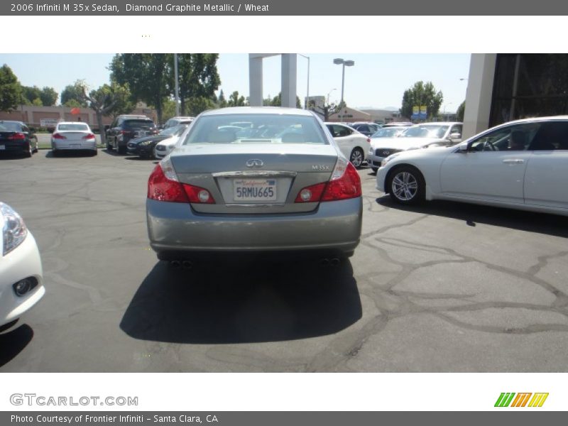 Diamond Graphite Metallic / Wheat 2006 Infiniti M 35x Sedan