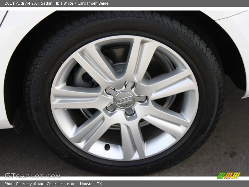 Ibis White / Cardamom Beige 2011 Audi A4 2.0T Sedan