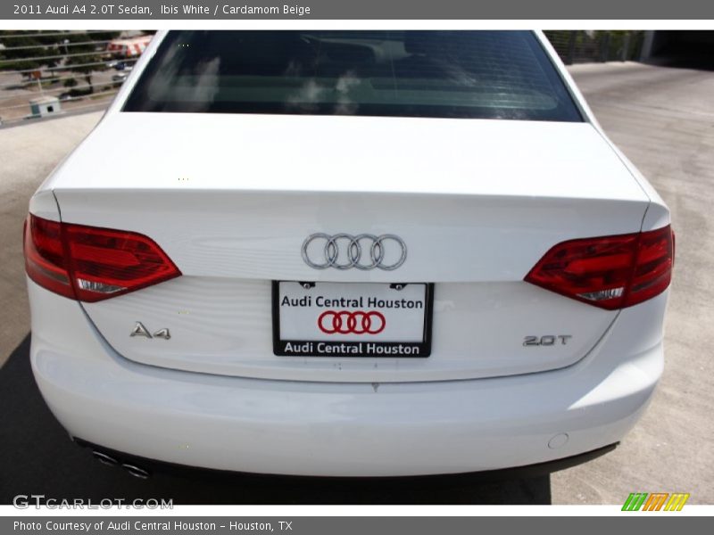 Ibis White / Cardamom Beige 2011 Audi A4 2.0T Sedan