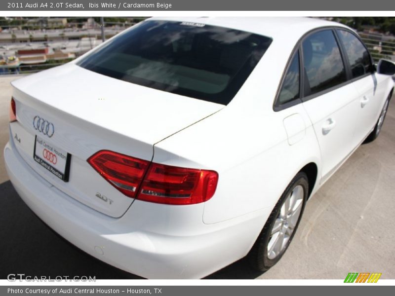 Ibis White / Cardamom Beige 2011 Audi A4 2.0T Sedan